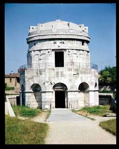 Das Mausoleum von Theoderich (455-526) von Byzantine